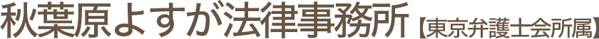 秋葉原よすが法律事務所【東京弁護士会所属】